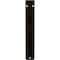 Ekena Millwork Fleur De Lis Wrought Iron Bracket, (Single center brace), Antiqued Brass 1 1/2"W x 5 1/2"D x 8"H BKTM01X05X08SFLABS - alternate 5